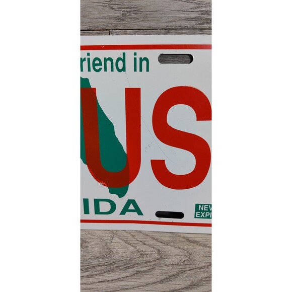 Made in the USA! You’ve Got A Friend In Jesus Florida license plate - Picture 3 of 3